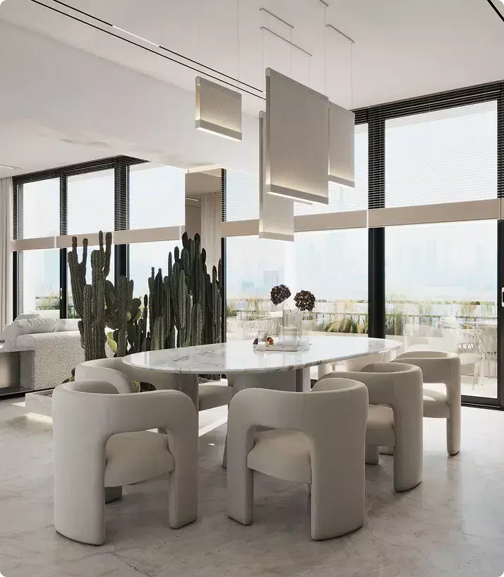Bright contemporary Dubai home